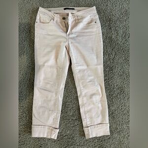 Women’s Light Pink Crop Jeans